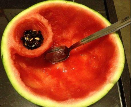 吃瓜口渴,一饮解千渴