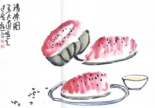 国学中吃瓜,吃瓜背后的文化内涵与人生哲理