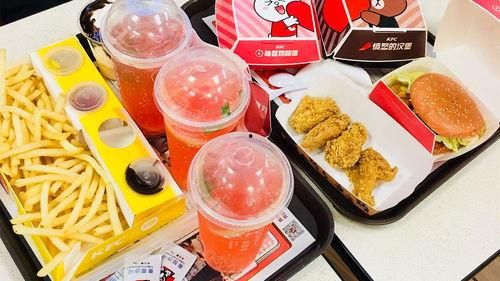 带你吃大瓜肯德基图片,大瓜来袭！带你探秘肯德基美食之旅