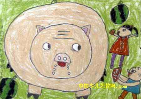 猪吃瓜动画,趣味横生的动画盛宴