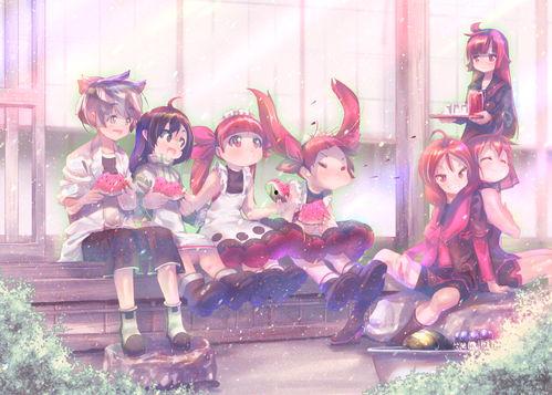 吃瓜少女阿离,吃瓜少女的趣味人生