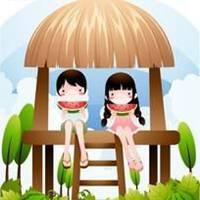 姐妹头像吃瓜动漫图片,动漫世界里的欢乐瞬间