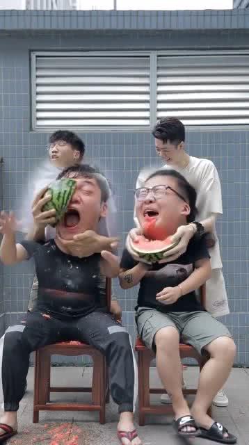 吃瓜对抗赛,一场舌尖上的狂欢盛宴