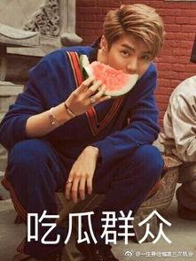 鹿晗前线吃瓜,揭秘明星幕后生活点滴