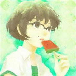 吃瓜动漫少女头像可爱,可爱头像背后的故事
