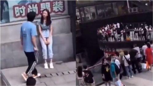 情侣逛街吃瓜,情侣逛街吃瓜的浪漫时光